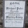 Petri Michael 1850-1934 Koenig Maria 1855-1919 Grabstein